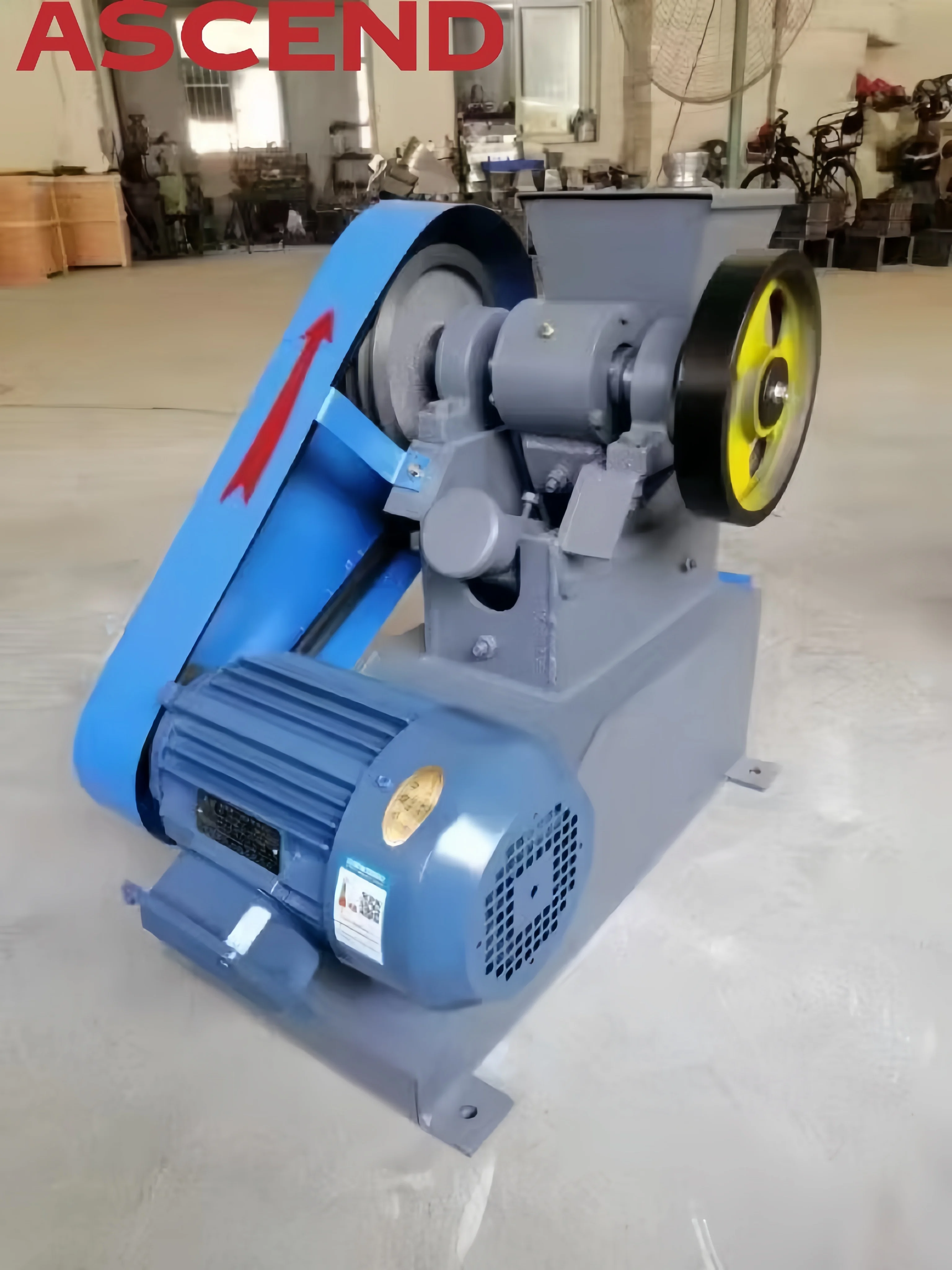 China Ascend Laboratory Lab Sample Jaw Crusher For Crushing Copper Ore ...