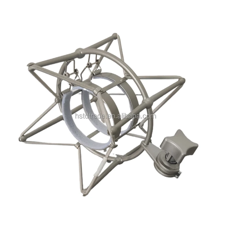 Lot De 4 Manchons En Caoutchouc Antichoc Pour Microphone - Remplacement Support Joint Caoutchouc Studio