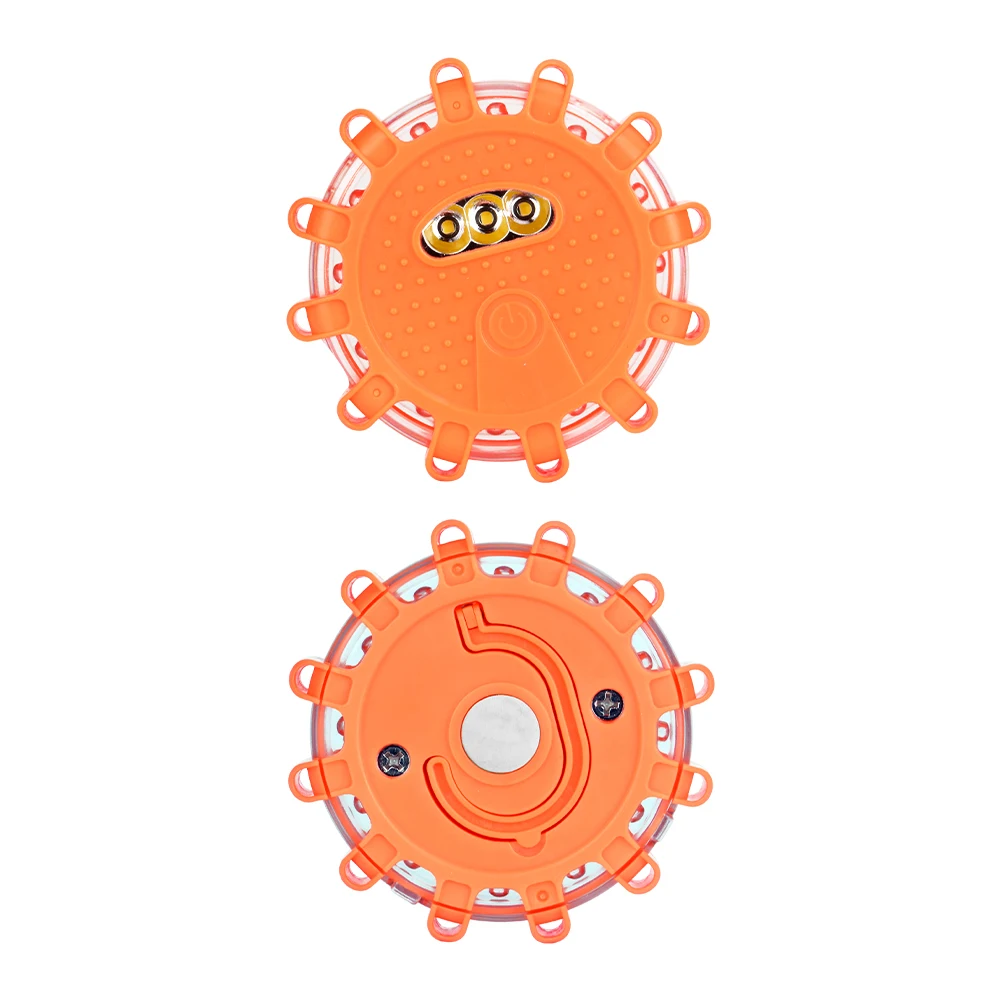 Водонепроницаемый аварийный дисковый маячок, автомобильная магнитная лампа, мигающий предупредительный светодиодный рабочий свет