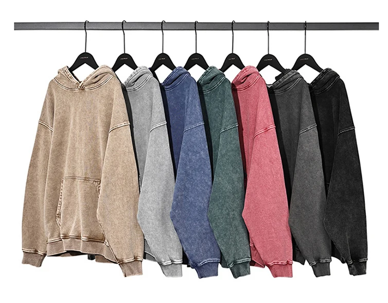 Custom High Quality Blank Vintage Washed Sublimation 100 Cotton