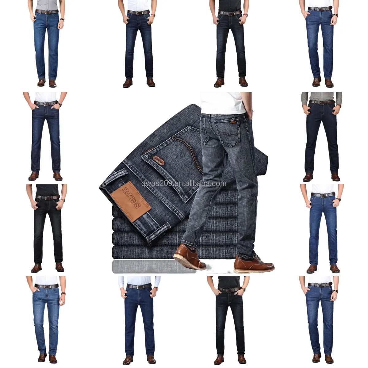 Pantalones Vaqueros Elásticos Cómodos Para Hombre,Tela Vaquera Con Precio  Competitivo - Buy Pantalones De Denim,Hombres Pantalones Vaqueros,Los  Hombres De Los Pantalones Vaqueros Product on Alibaba.com