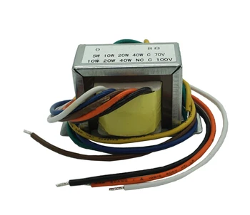 Manufacturer Electric Power Ei Transformer Current Power Ac Ac Ei Transformer for Audio