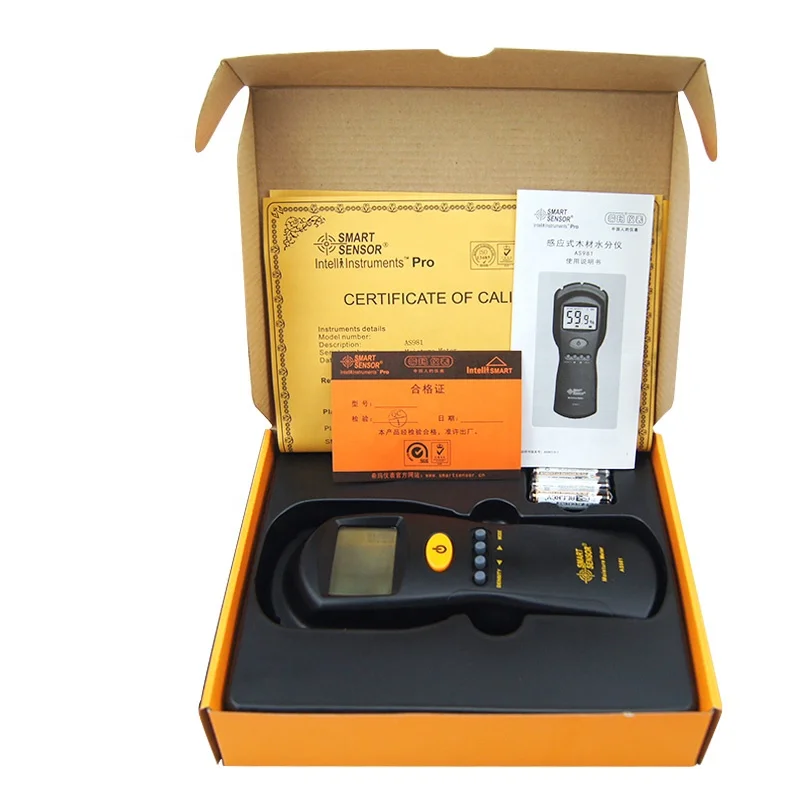 as981 moisture meter for wood hygrometer