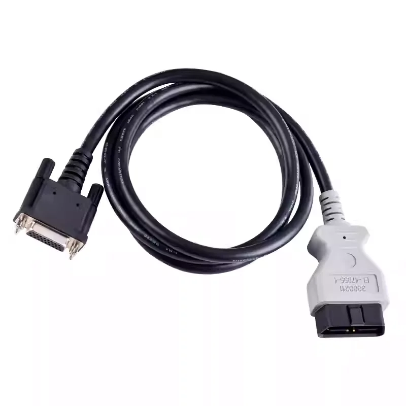 Custom OBD2 Code Reader Cable J1962 16Pin Male Female for Universal Cars 12V/24V LCD Display 1 Year Warranty