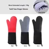 ถุงมือสองนิ้ว ข้อมือตรง ผ้าทวิล ขนาด 50 ซม. น้ำหนัก 170 กรัม