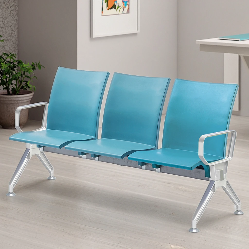 Versatile 40x80mm Steel Tube Base Chairs with Removable Feet for Multipurpose Halls 5