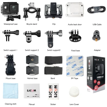SJCAM SJ5000X Elite Action Camera 4K FHD Video 30M Waterproof 2.4G WiFi Action Original Camera Sports Camera Bicycle Helmet product image