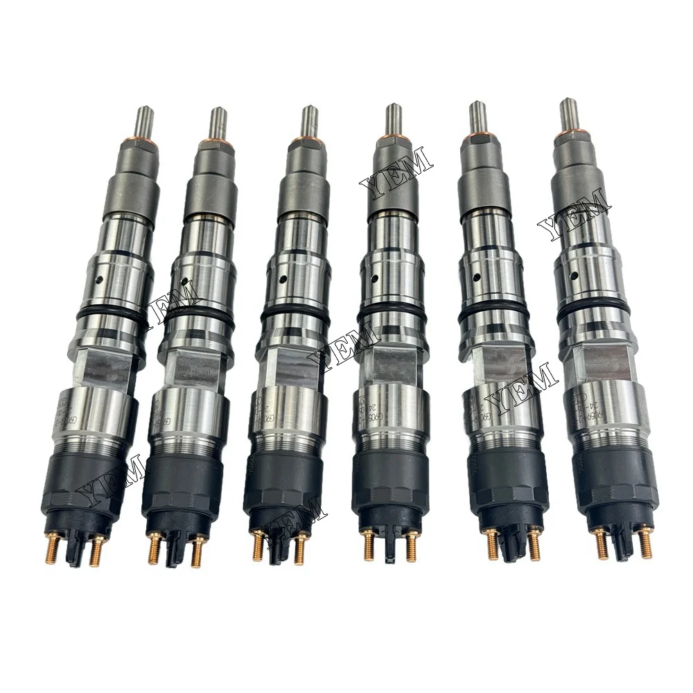 400903-00104 0445120376 for Doosan Develon DL06 Engine Fuel Injector Fit 3