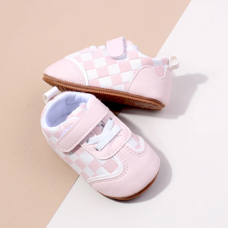 2024 High Quality Anti-slip Hook&loop Soft TPR Outsole Unisex Baby Toddler Sport Shoes Boys and Girls Casual Shoes BXC4142 manufacture