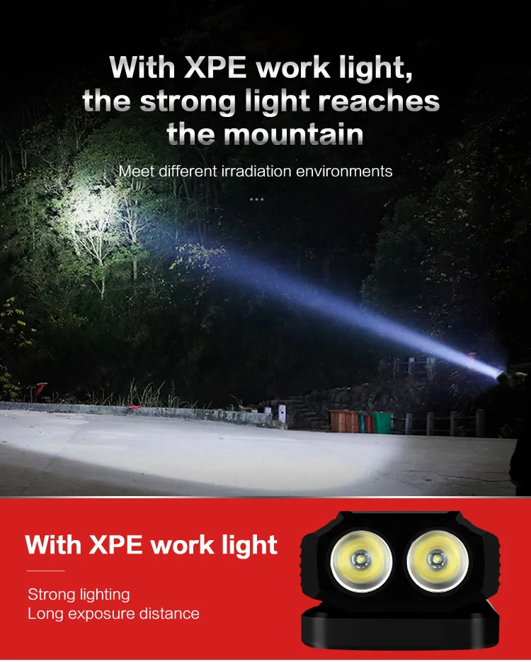 flashlight magnetic work light led new design rechargeable led working light COB portable car repair lighting