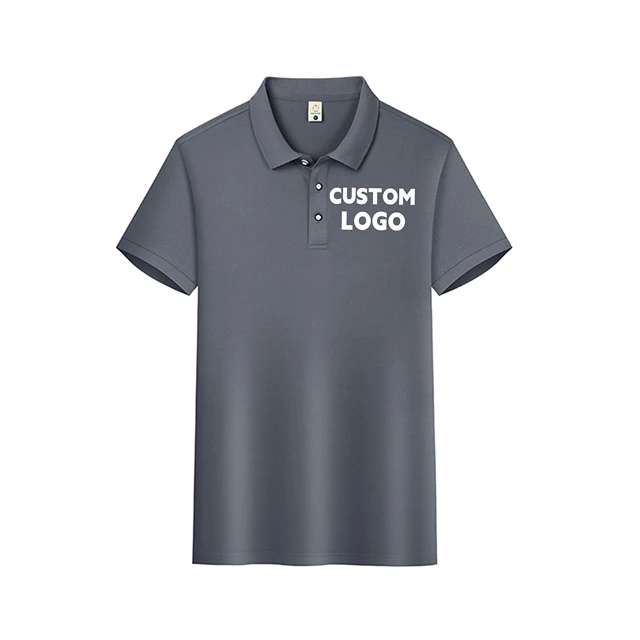 Customized logo top quality multi-color optional blank design polo shirt, comfortable and breathable business sports polo shirt