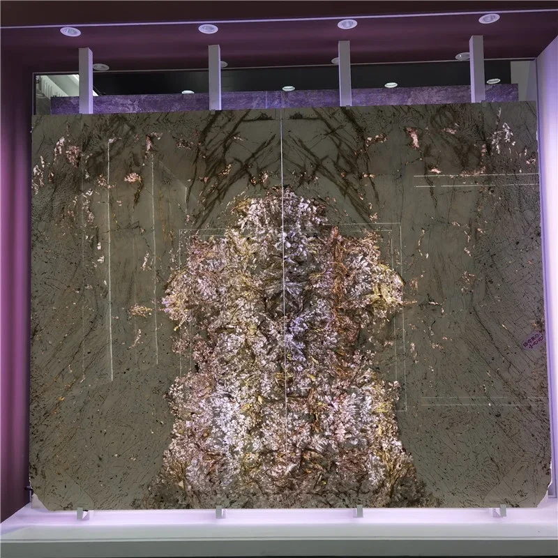 product book match slab translucent alpinus super crystal quartzite slab for villa hotel background wall design-5