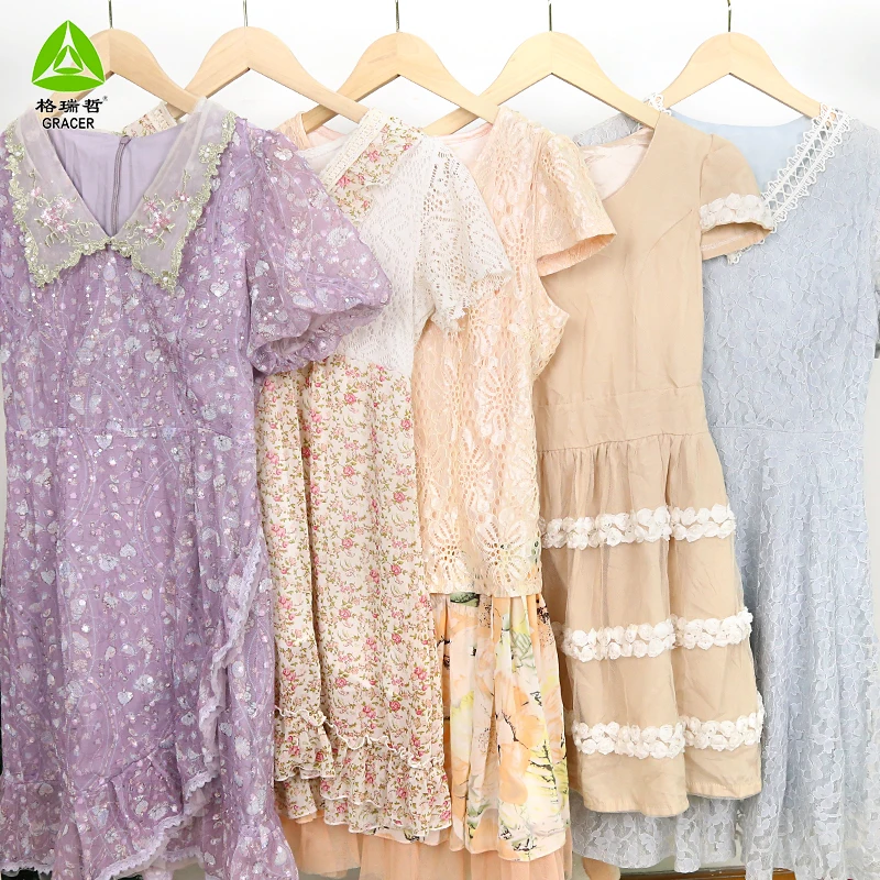 Ropa informal para mujer de Dubái, mameluco de fardo, ropa usada