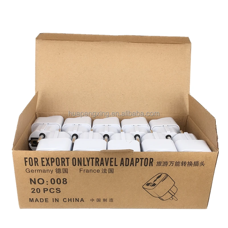 Plug Adapter Multifunction Universal AU UK US to EU Electrical Socket ...