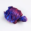 10cm red and blue mechanical turtle