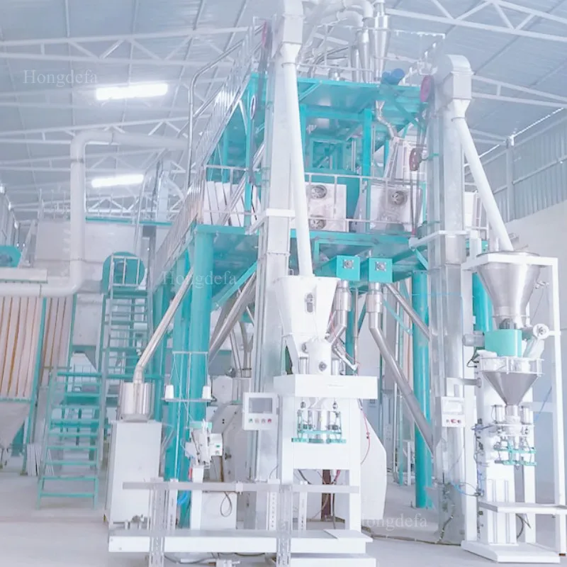 Small Scale 2T/H Maize Milling Machine - Compact Corn Flour Mill with Low Investment