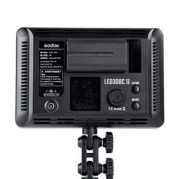 Godox 308C Camera Flash Bicolor Battery Led Powered Photography LED Video Light for Studio detail image