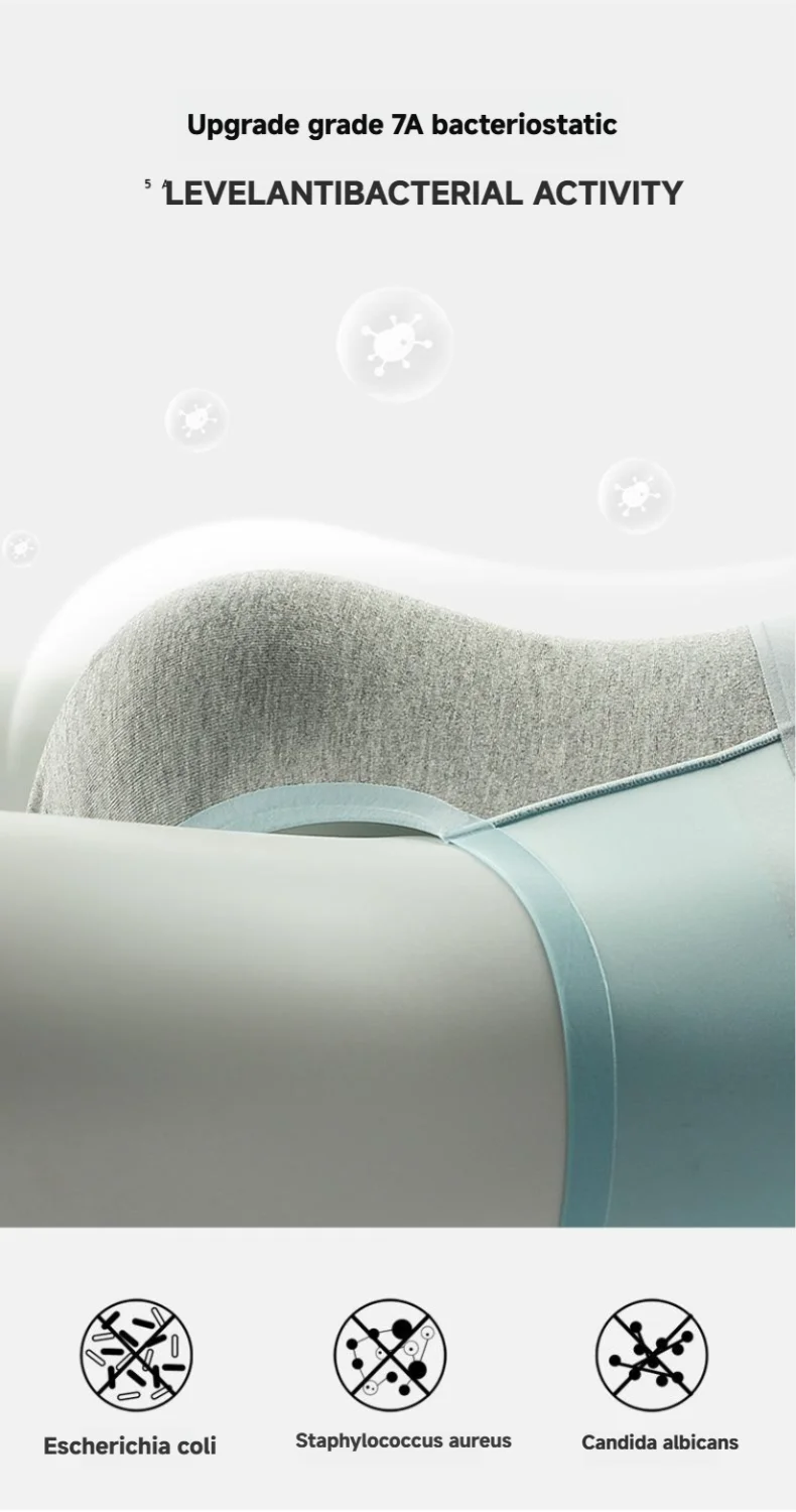 New Arrival Men's Underwear Breathable  Antibacterial Ice Silk Men's Briefs Nylon Men's Underpants Custom OEM Supplier