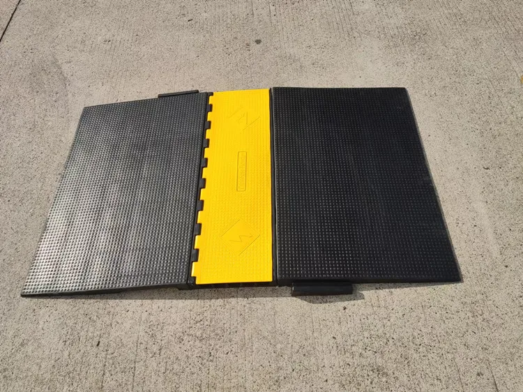 Rubber ADA Wheelchair cable Ramp bridge protector cover