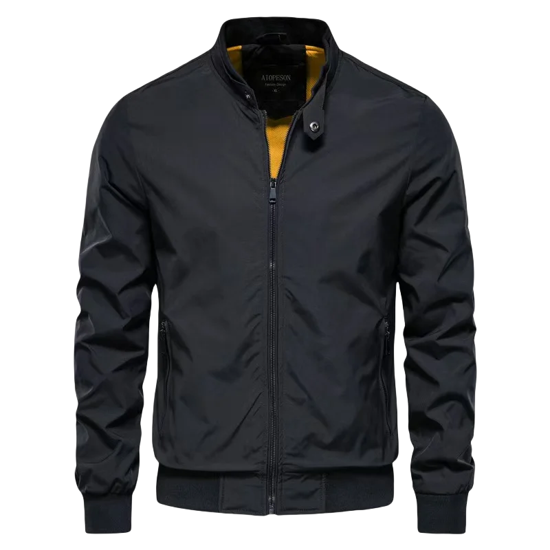 2025 Fashion Streetwear Zip Pocket Bomber Jacket - High Quality