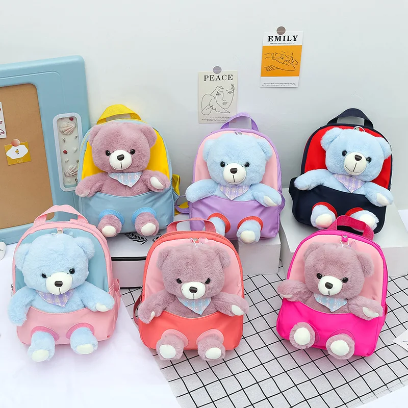 Teddy bear store bags online shopping