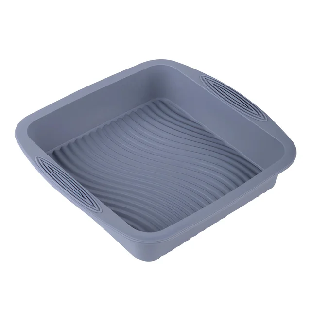 Silicone Square Cake Pan,BPA Free, Non-Stick, Perfect for Brownies, Cakes, Bread, Pies, and Lasagna