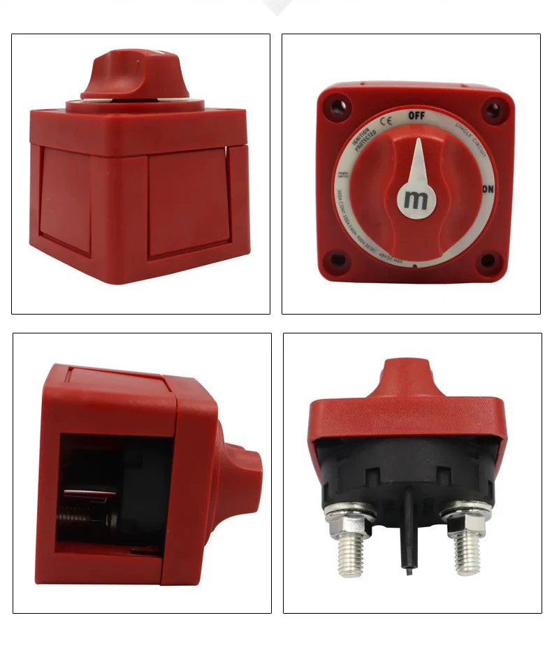 6006 M-Series Battery Switch ON/OFF with Knob, Red| Alibaba.com