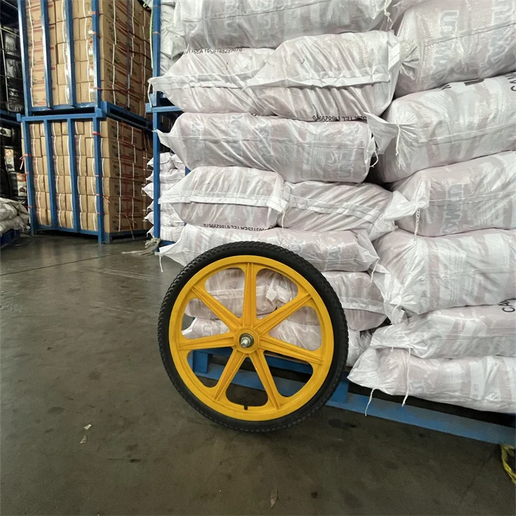 Top Quality Customized Garbage Cart Solid Rubber Wheels Wheelbarrow