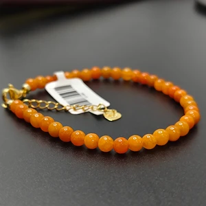 Handmade Jewelry with Natural Stones, Fashion Bracelets, Exquisite Semi-gemstone Beaded Handcuffs.