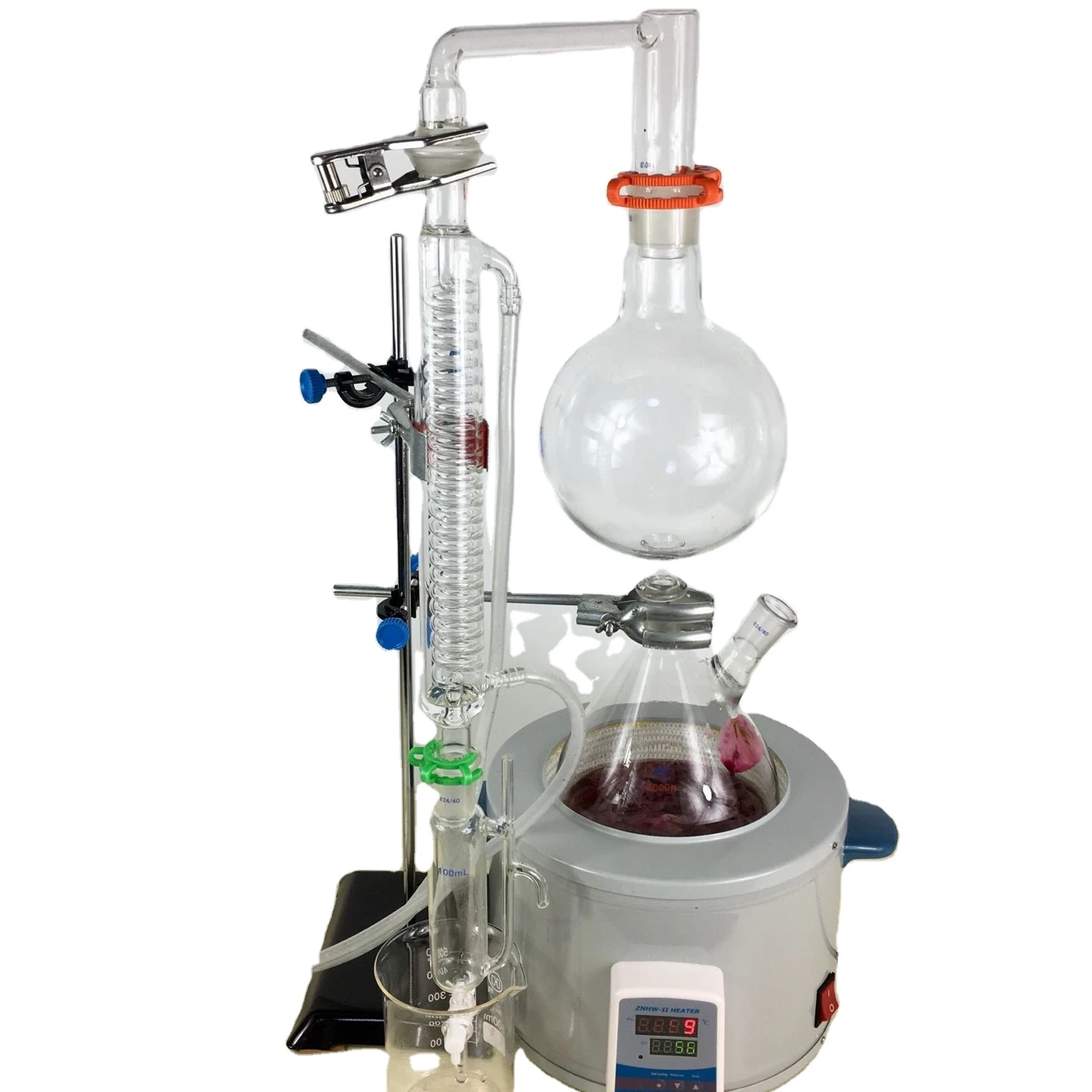 アロマ精油生成器 精油抽出器（ガラスタイプ）】 エッセンシャルオイル抽出器