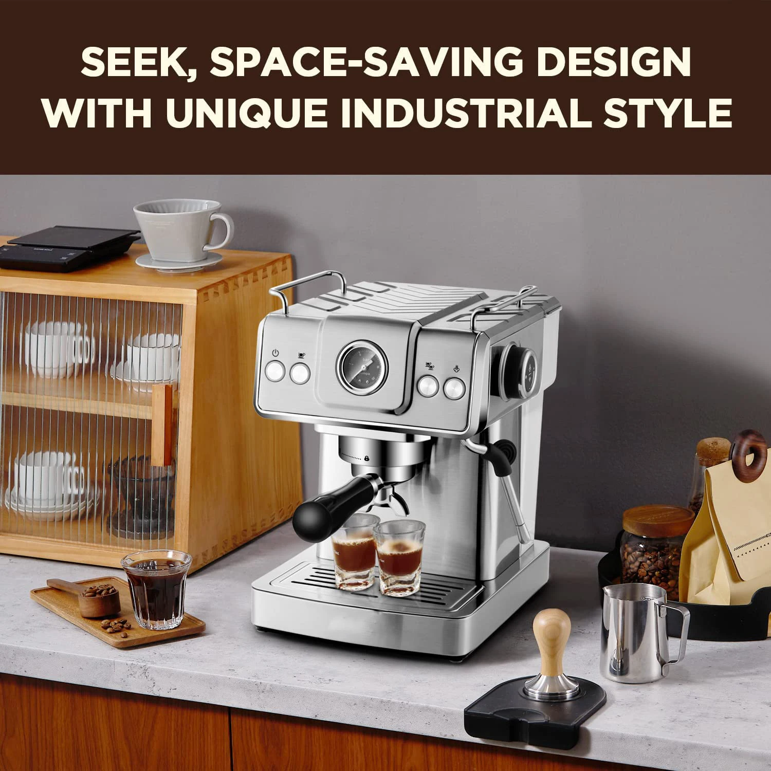 Espresso Coffee Machine Lelit Coffee Machine Tank 2 In 1 Espresso