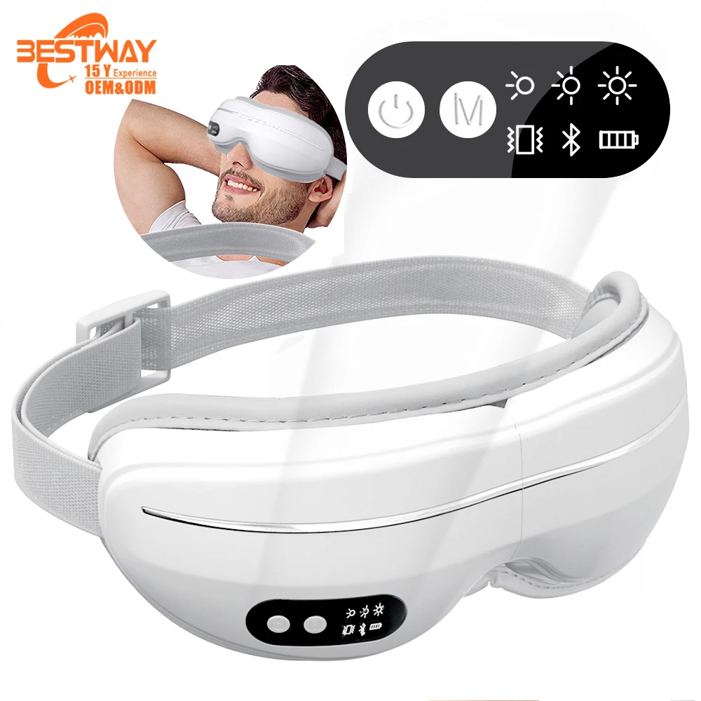 Massage High Frequency Vibration Smart Heated Rechargeable Adjustable