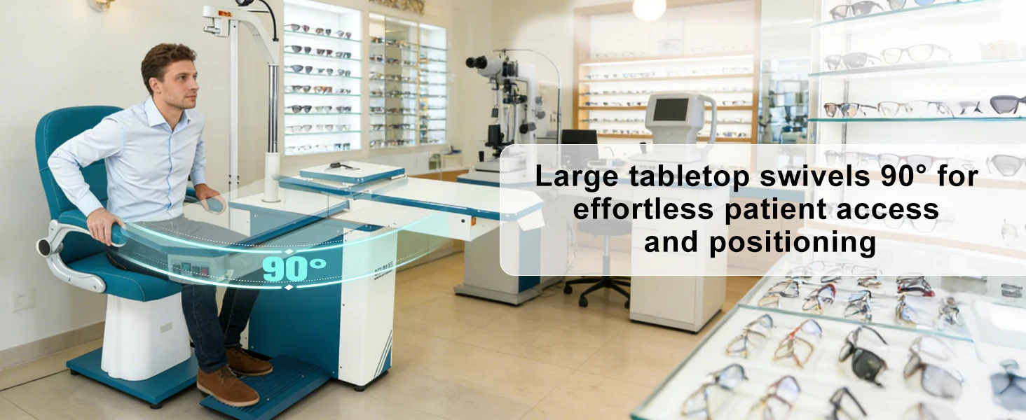 Ophthalmic Combined Table And Chair MI-2800B Optometry Chair Unit For Sale