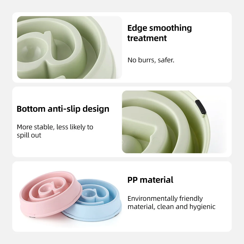 Wholesale Pet Product Anti-Gulping Maze Dog Food Bowl Bloat Stop Dog F - product detail 5