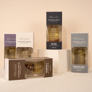 Private Label 100% Natural Organic Lavender Rose Flower Skin Care Massage Essential Oil for Body , Face and Hair