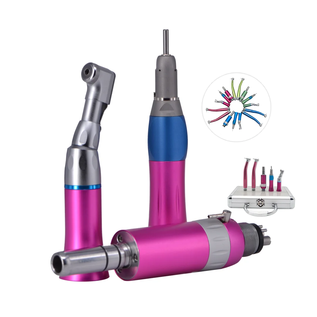Lkm22p Standard Head Push Button Dental Supply Air Turbine Handpiece Accessories With Ceramic