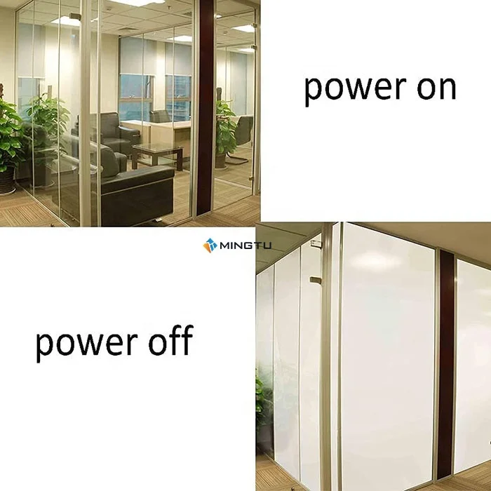 Mingtu Smart Film Electrically Controlled Switchable Self-Adhesive Remote Tint Modern Design for Decorative Intelligent Glass
