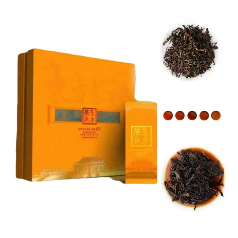 YN39 Chinese oriental Puer Pu'er tea 256g Hot Sale high quality gift set convenient small package fermented loose puerh tea