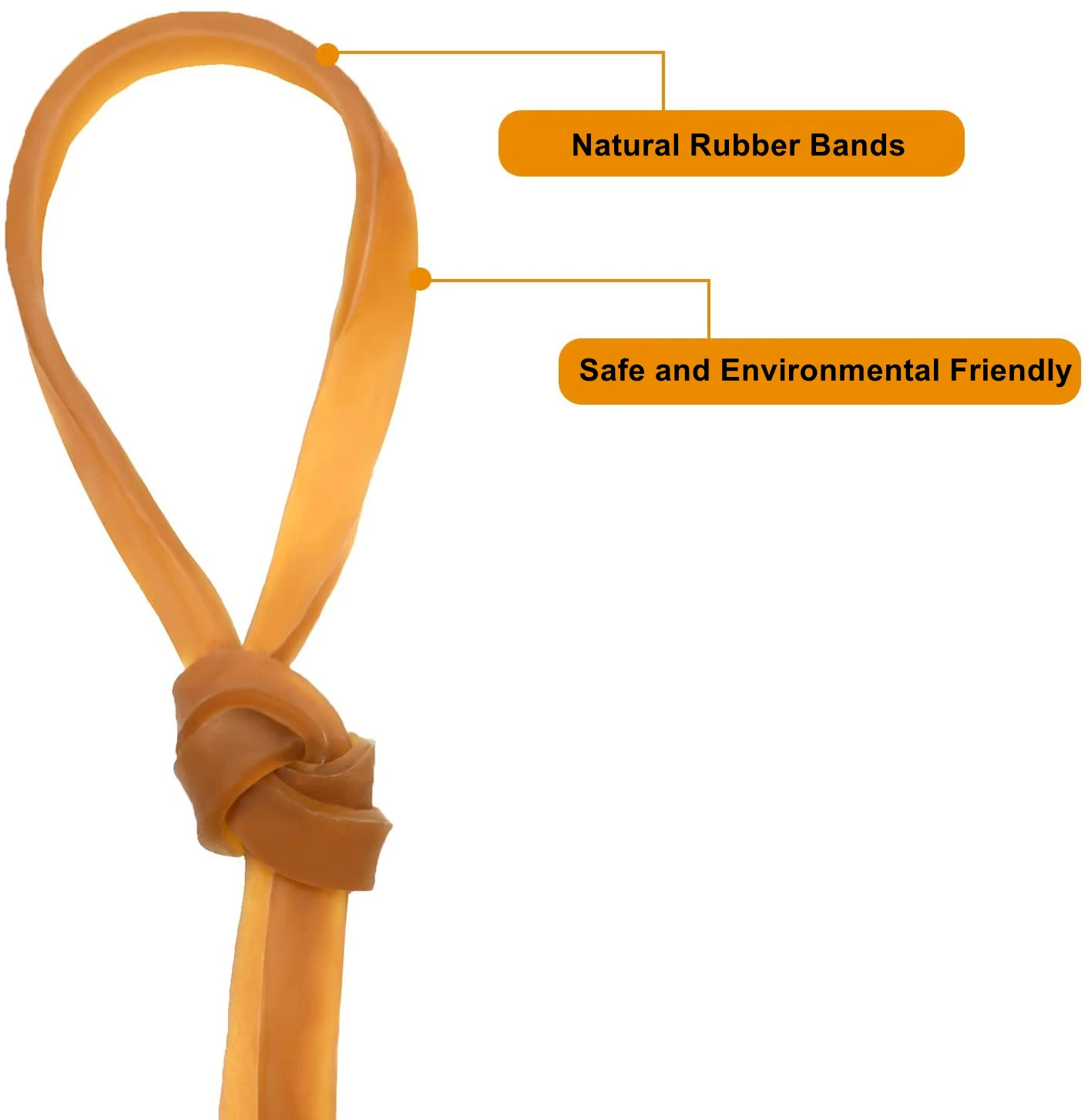 Strong Elastic Bands Cord Large Thick Rubber Bands Natural for Heavy Duty Rubber Band Custom