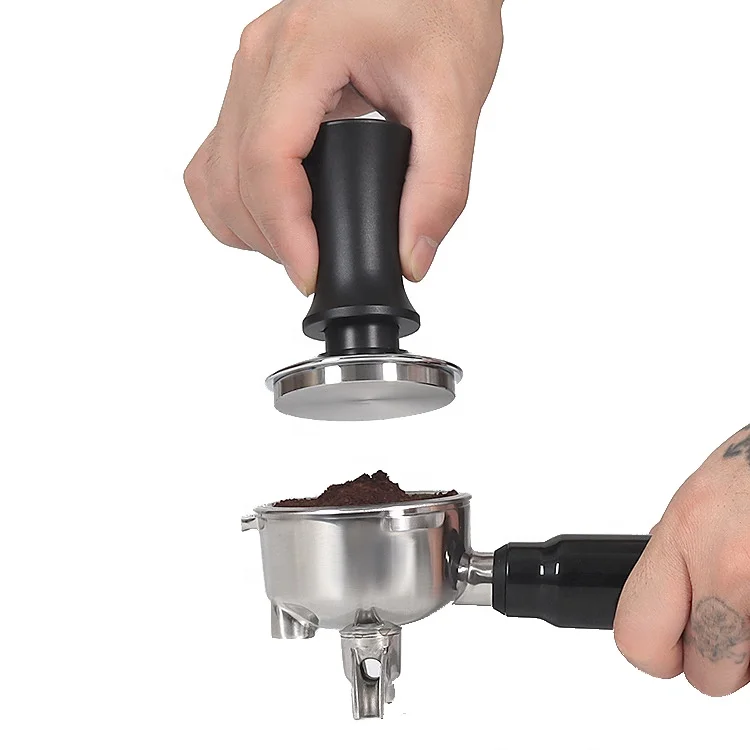 Adjustable Const Pressure Tamper Automatic Impact Coffee Tamper Coffee Tea Espresso Supplies Coffee Tampers