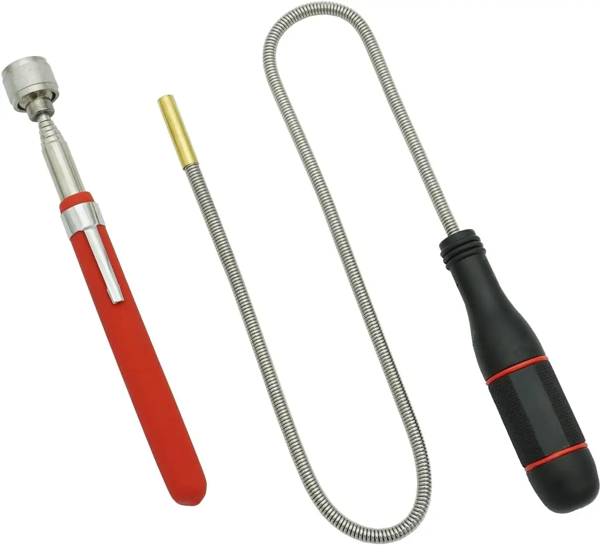 Steel Telescoping Magnet Pickup Tool DIY Grade Extendable Magnetic Picker for Keys Bolts Bits Screws Customizable OEM Support