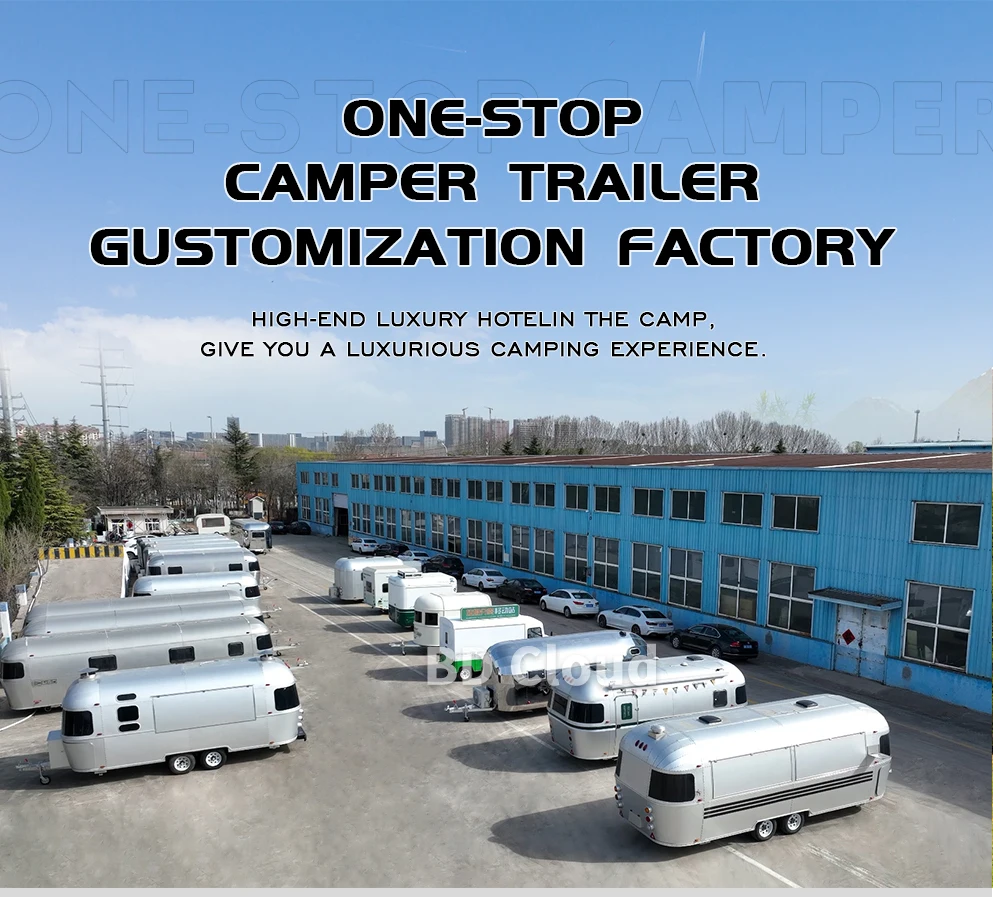 RV Camper Motorhome - Mobile Travel Camper Trailer Electric Van for Sale