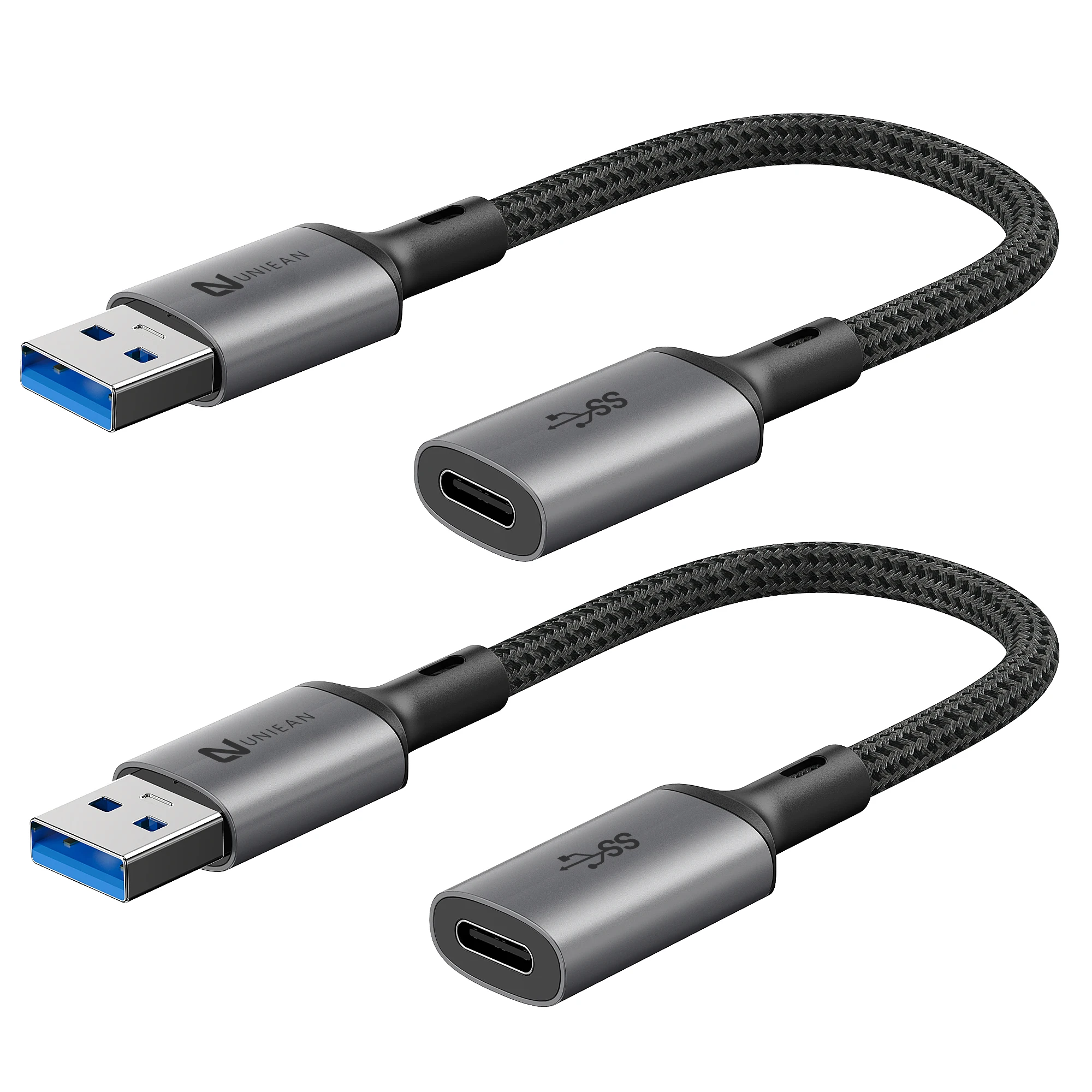 2 In 1 Otg Adapter Usb-c To Usb-a 3.0 To Usb 3.0 Adapter - Buy To Usb 3 ...