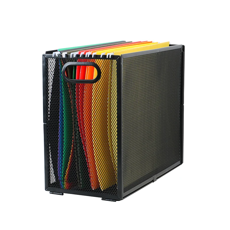 Сетчатый вертикальный держатель для файлов, Новый Съемный органайзер для документов и документов