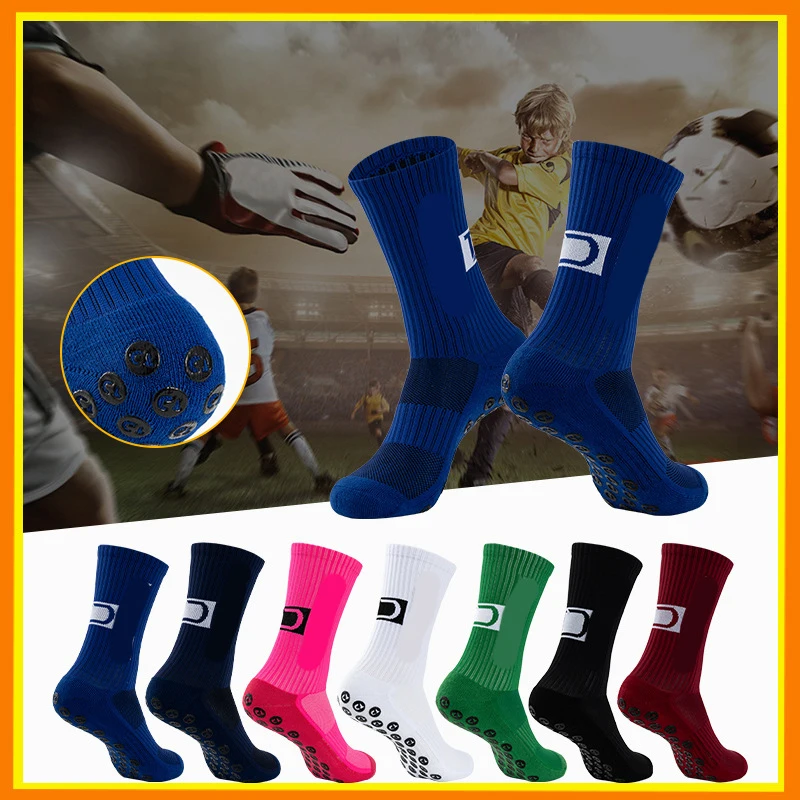Tapedesign Socks Sports Anti Slip Grip Socks Football Soccer Custom Grip Socks Football