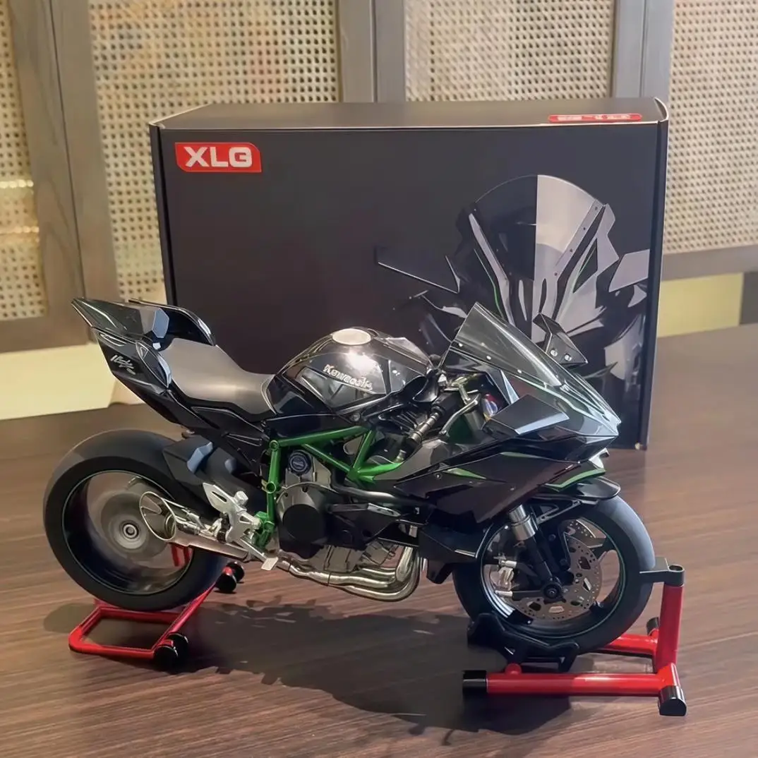 XLG製 川崎 Ninja H2R 16 モデルバイク 模型 XLG 1/6 カワサキ ninja