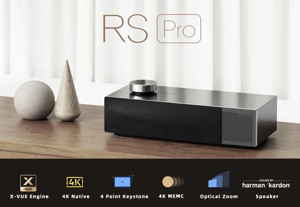 XGIMI RS Pro 2 4Kプロジェクター XGIMI RS PRO 2 Projector - 4K Native, 120hz DLP Home Theater