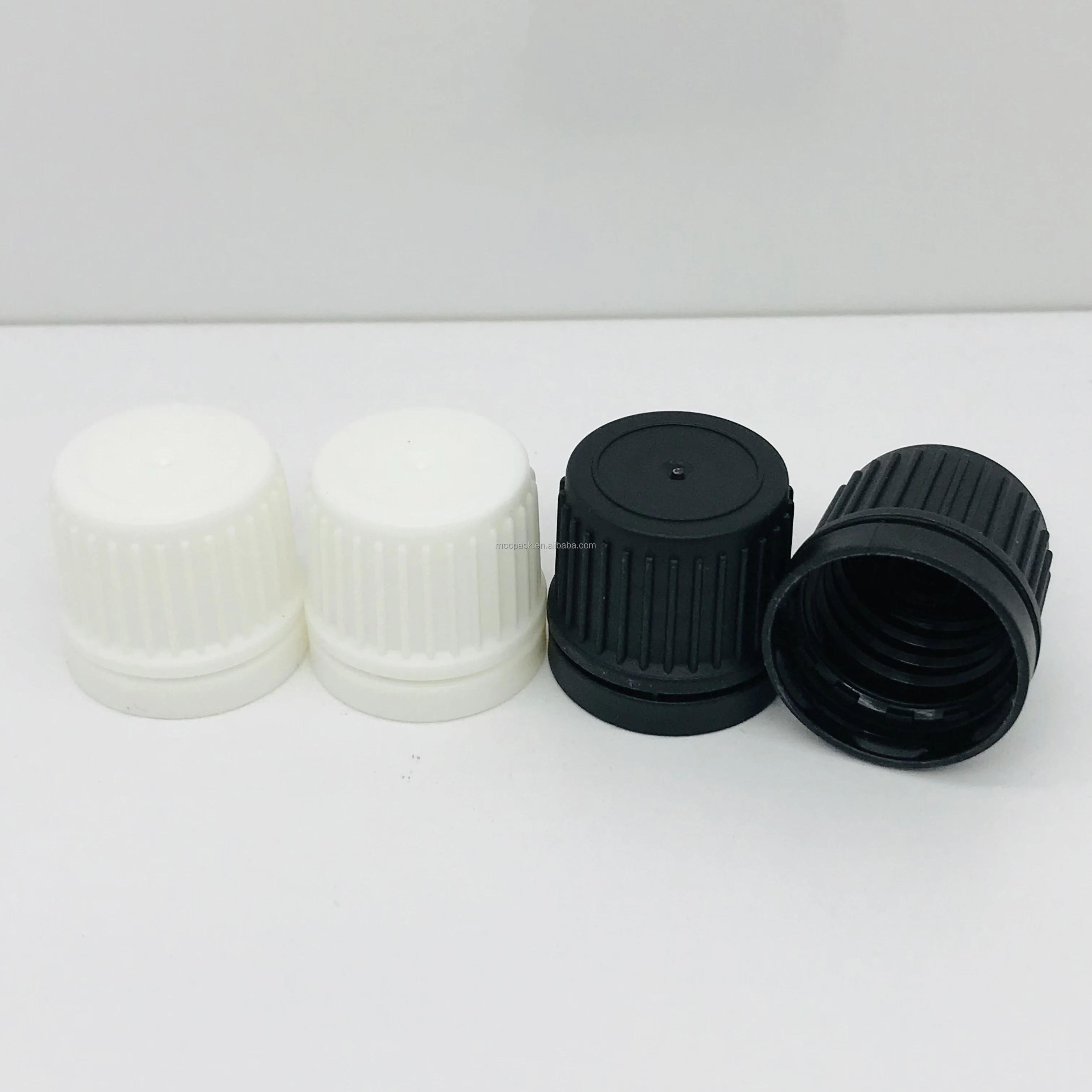 product high quality 18mm dropper cap for essential oil bottle white black tamper evident dropper cap-27