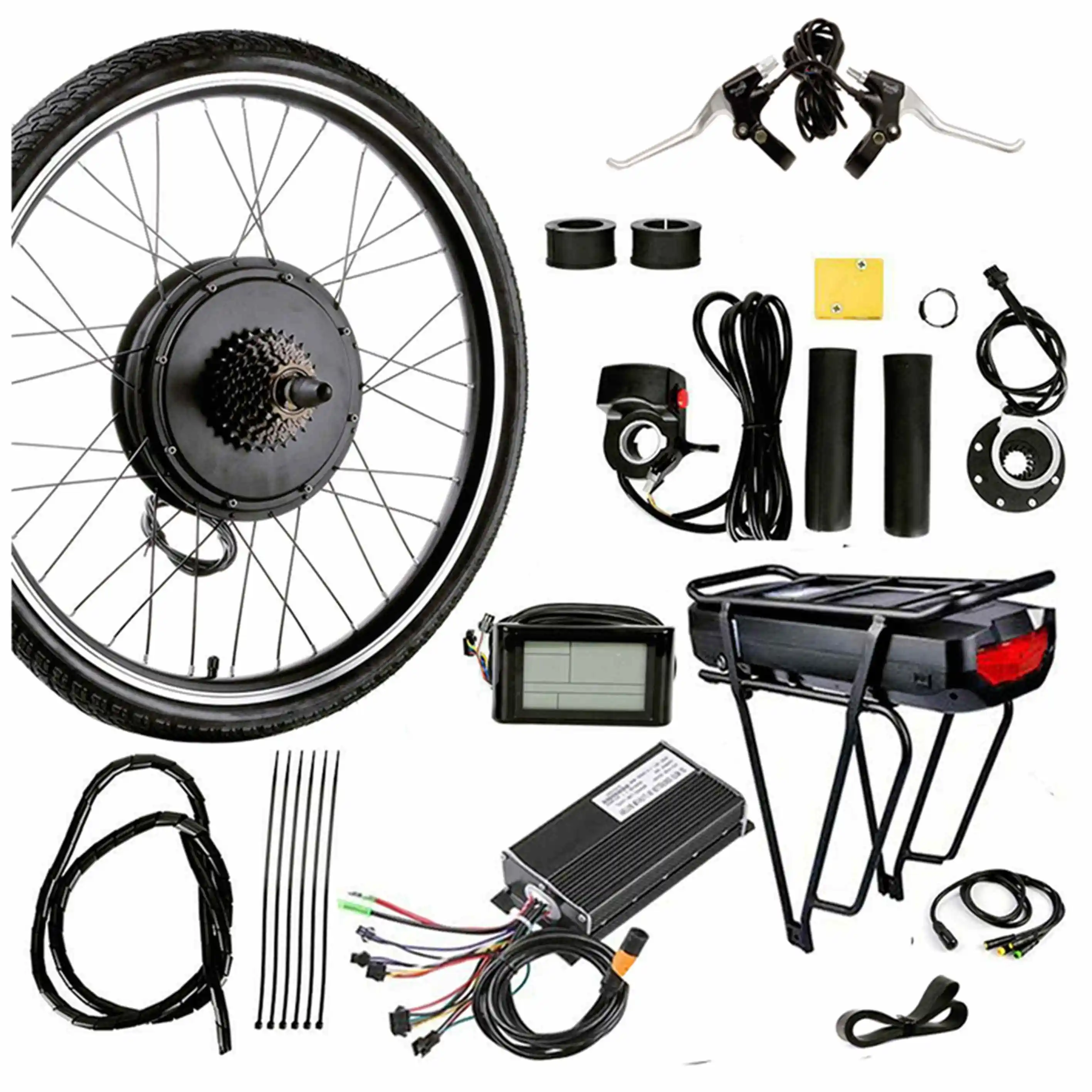 Batteria Litio 48V 40Ah Per Bici Elettrica - Compatibile Con Motori Fino A 2000W, Con Caricabatterie