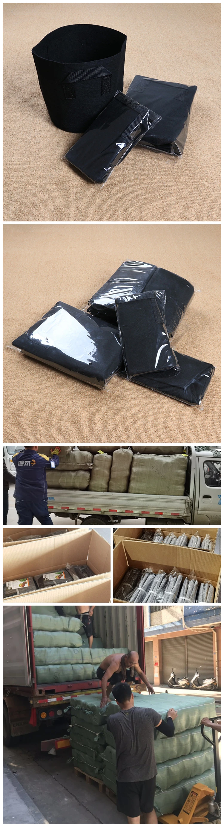 頑丈な2mmは5ガロンの生地320G 400Gのための袋を育てる 4